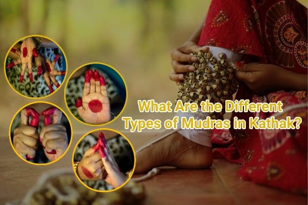 What are the different types of mudras in kathak_
